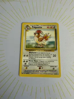 Pokemon TCG Pidgeotto Base Set 22/102 Regular Unlimited Rare LP ✨ - Image 2