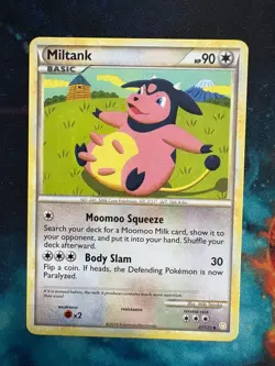 Miltank - 47/123 - Uncommon LP Pokemon HeartGold SoulSilver - Image 1