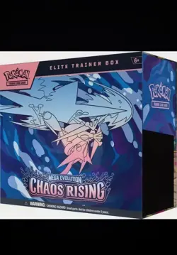 Pokemon Chaos Rising Elite Trainer Box Factory Sealed ETB - Image 1