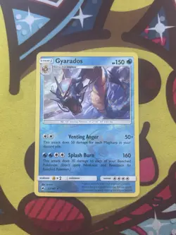 Pokemon Gyarados 33/147 - Reverse Holo - SM Burning Shadows - Light Play - Image 1