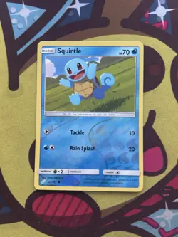 Pokemon Squirtle 23/181 - Reverse Holo - SM Team Up - Excellent - Image 1
