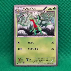 Grovyle 004/051 BW8 Spiral Force JP Plasma Freeze Pokemon TCG LP - Image 1