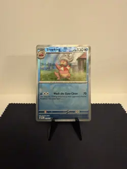 Pokemon TCG: Prismatic Evolutions Slowking 019/131 Master Ball Reverse Holo NM - Image 2