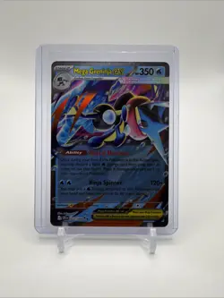 Mega Greninja ex 022/086 Double Rare Holo NM Pokemon Me04: Chaos Rising - Image 3