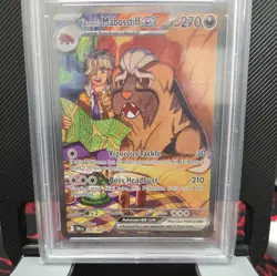 2025 POKEMON DRI EN-DESTINED RIVALS #235 ARVEN'S MABOSSTIFF EX PSA 10 - Image 2