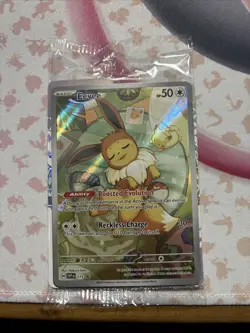Eevee 173 Scarlet & Violet Black Star Promo Sealed Pokemon Tcg Prismatic Evo - Image 1