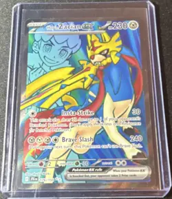 The Pokemon Company Hop's Zacian ex 230HP Ultra Rare Full Art Holo 176/159 EN - Image 1