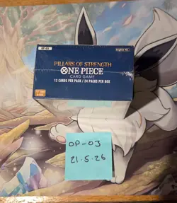 One Piece TCG Pillars of Strength Booster Box OP-03 NEW SEALED - Image 4