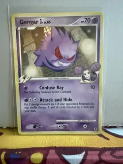 Pokemon Gengar GL 40/111 Rising Rivals Card Light Play Condition - Image 1