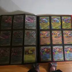 Pokemon Tcg Cosmos Holo, EX, and Mega EX Binder Lot - (252 Cards) - Image 1