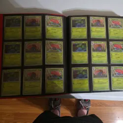 Pokemon Tcg Cosmos Holo, EX, and Mega EX Binder Lot - (252 Cards) - Image 3