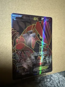 Groudon EX Full Art Ultra Rare Holo Pokemon Card 106/108 Dark Explorers English - Image 1