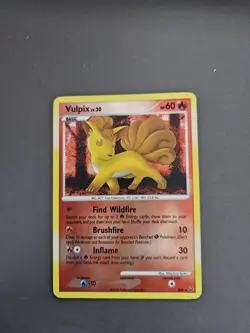 Pokemon Vulpix TCG Platinum SH6 Reverse Holo Rare Card - Image 2
