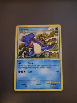 Lapras HGSS14 2010 Pokemon Card - Image 1