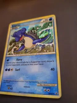 Lapras HGSS14 2010 Pokemon Card - Image 2