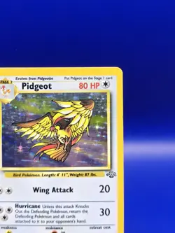 Pidgeot 8/64 Jungle Set Holo Rare Pokemon Card Nintendo Pokemon TCG WOTC 1999 - Image 5
