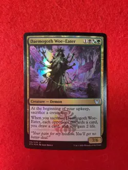 Daemogoth Woe-Eater - Foil - Strixhaven: School of Mages - Magic - MTG - Image 1