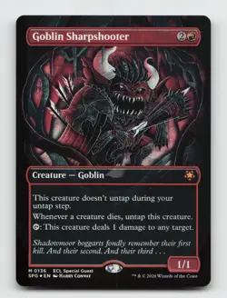 Goblin Sharpshooter (Borderless) M Special Guests 136 NMFoil - Image 1