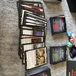 Magic the Gathering Game Night 2019 Edition Missing 1 Dice & 2 Platforms - Image 2