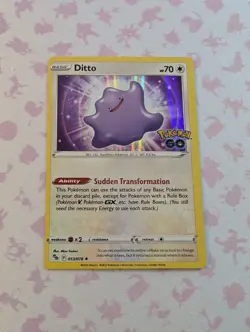 Ditto 053/078 Pokemon GO Holo Pokemon TCG - Image 1