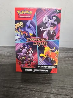 Pokemon TCG Scarlet & Violet Destined Rivals 6 Pack Booster Bundle - Image 1