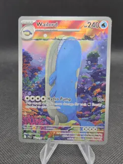 Wailord 162/159 Pokemon Journey Together IR - DMG - Image 1