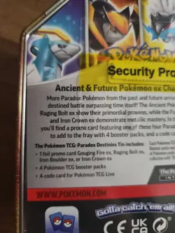 💥Pokemon Paradox Destinies Iron Boulder tin,🔥Cheap,🔥 Fast Dispatch💥 - Image 2
