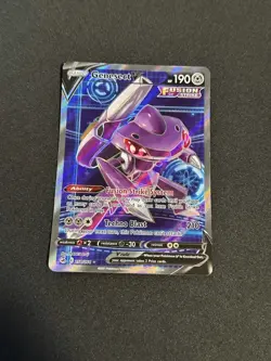 Genesect V 254/264 Ultra Rare Fusion Strike Pokemon Holo - Image 1