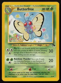 Butterfree 9/18 Southern Islands Pokemon English LP - Image 1