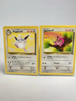 Pokemon TCG Jungle Wigglytuff 32/64 Jigglypuff 54/64 bundle - Image 1