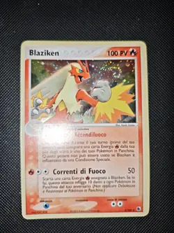 Pokemon Blaziken 3/109 EX Rubino & Zaffiro Rara Holo Ita Near Mint - Image 1