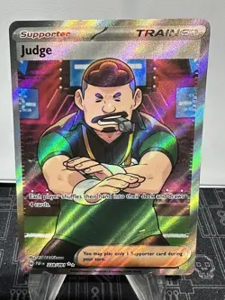 2024 Pokemon Scarlet & Violet Paldean Fates Judge Ultra Rare #228/091🔥 - Image 1
