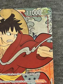 Monkey.D.Luffy (English Version 1st Anniversary) ST10-006 One Piece TCG Promo NM - Image 5