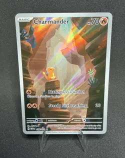 Charmander 168/165 Sv: Scarlet & Violet 151 Holo IR Pokemon Card - Image 1