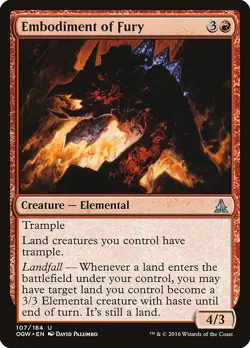 [MTG] Embodiment of Fury (107) (OGW) LP-HP - Image 1
