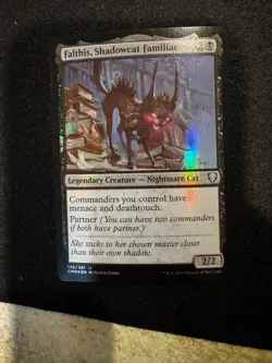 Falthis, Shadowcat Familiar Commander Legends Foil - Image 1