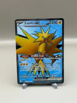 Zapdos ex 192/165 Ultra Rare 151 Pokemon Near Mint - Image 1