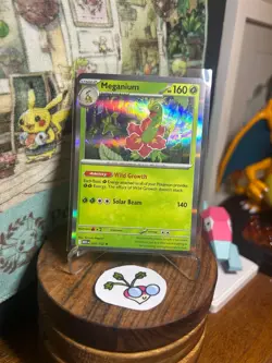 Pokemon TCG - Meganium (Holo) - Mega Evolution - 10/132 - Rare - Image 1