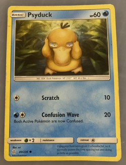 Psyduck 40/236 Cosmic Eclipse Common Pokemon TCG LP 2019 Free Shipping - Image 1