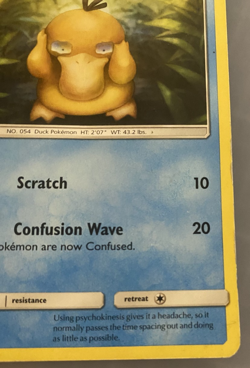 Psyduck 40/236 Cosmic Eclipse Common Pokemon TCG LP 2019 Free Shipping - Image 4
