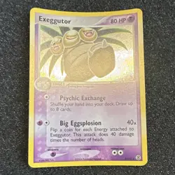 Pokemon TCG Exeggutor 5/112 FireRed & LeafGreen Holo Rare 80 HP - Image 1