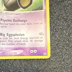 Pokemon TCG Exeggutor 5/112 FireRed & LeafGreen Holo Rare 80 HP - Image 4