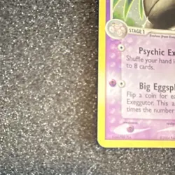 Pokemon TCG Exeggutor 5/112 FireRed & LeafGreen Holo Rare 80 HP - Image 5