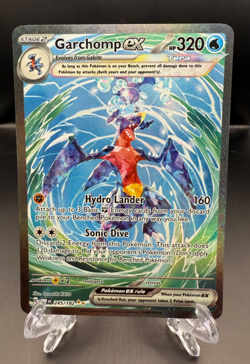 Pokemon TCG: Garchomp EX 245/182 - SV: Paradox Rift - Special Illustration Rare - Image 1