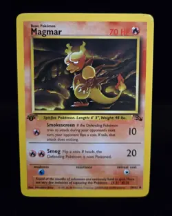 Pokemon TCG - MAGMAR - 1ST EDITION - 39/62 - FOSSIL (1999) - WOTC - LP/NM - Image 1
