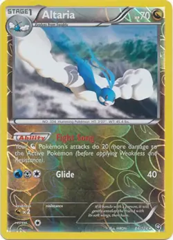 Altaria 84/124 B&W Dragons Exalted REVERSE HOLO PERFECT MINT! Pokemon - Image 1
