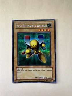 Beta the Magnet Warrior DOR-002 Secret Rare YU-GI-OH - Image 1