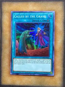Yugioh Called by the Grave EXFO-ENSE2 Super Rare Limited Edition NM - Image 1