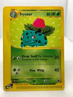 Pokemon TCG Ivysaur Expedition Base Set Card 82/165 Regular Uncommon - Image 1