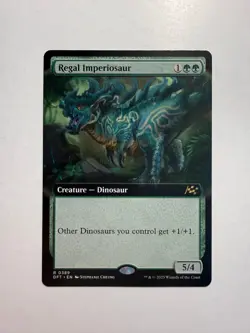 Regal Imperiosaur (Extended Art) 389 MTG Aetherdrift - Image 1